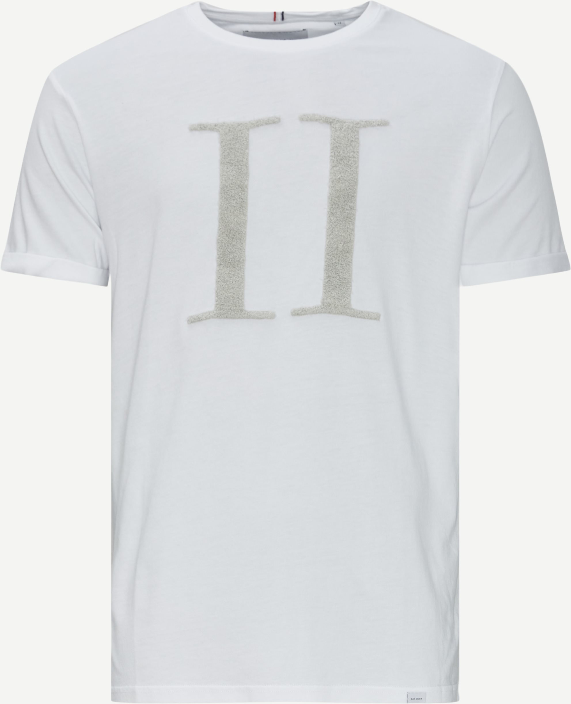 Les Deux T-shirts ENCORE BOUCLÉ T-SHIRT LDM101082 White